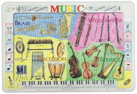 Learning Music Placemat