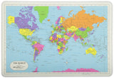 Learning US/World 3-Ring Map Placemat