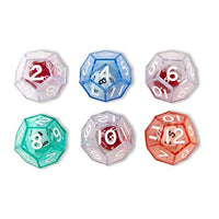 12-Sided Double Die Set of 6