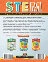 STEM: Engaging Hands-On Challenges Using Everyday Materials, Grade K from Teacher Created Resources