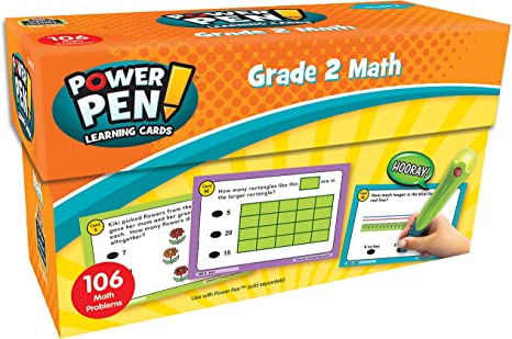 Power Pen Learning Cards: Math, Grade 2