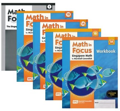 Math in Focus Grade 1 Homeschool Package (with Answer Key)