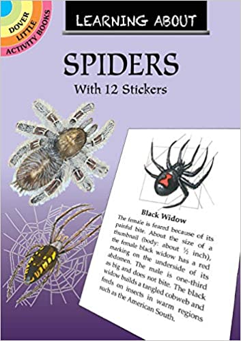 Learning About Spiders: With 12 Stickers (Dover Little Activity Books ...