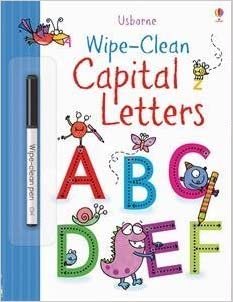 Wipe-Clean Capital Letters (Usborne Wipe-Clean Books)