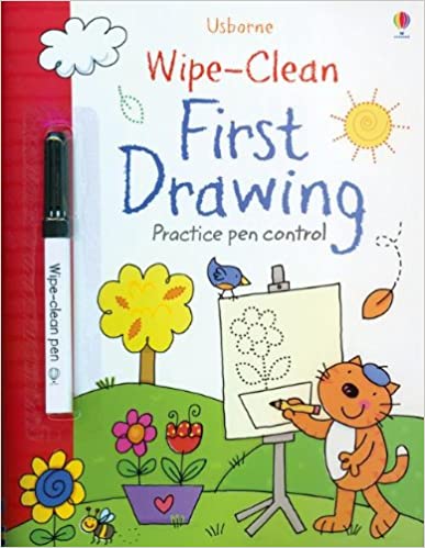 Wipe-Clean First Drawing (Usborne Wipe-Clean Books)