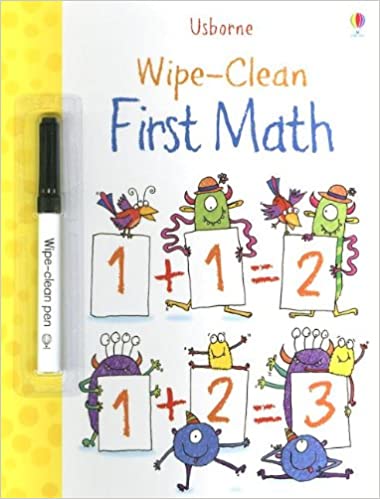 Wipe-Clean First Math (Usborne Wipe-Clean Books)