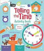 Telling the Time Activity Book (Usborne Math Sticker Activity Books)