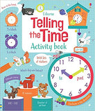 Telling the Time Activity Book (Usborne Math Sticker Activity Books)