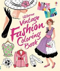 Vintage Fashion Coloring Book