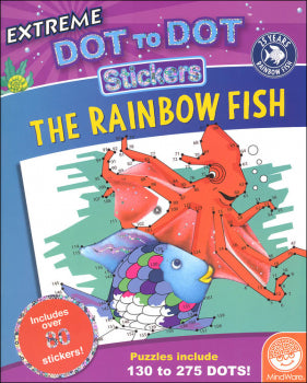 Extreme Dot to Dot Sticker Rainbow Fish