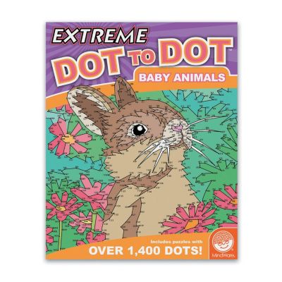 Extreme Dot to Dots Baby Animals