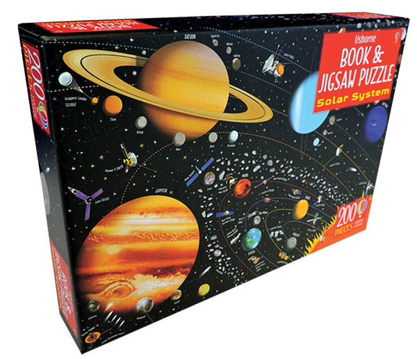 Solar System Book and Jigsaw Puzzle