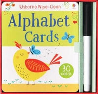 Usborne Books Alphabet Cards Wipe-Clean
