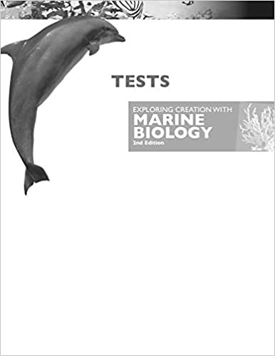 Exploring Creation with Marine Biology 2nd Edition, Test pages