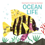 Geometric Color by Number: Ocean Life