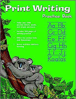 Print Writing Practice Book (Flash Kids Harcourt Family Learning)