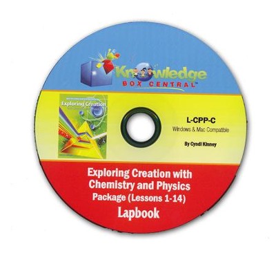 Apologia Exploring Creation with Chemistry and Physics Lapbook Package Lessons 1-14 PDF CD-ROM