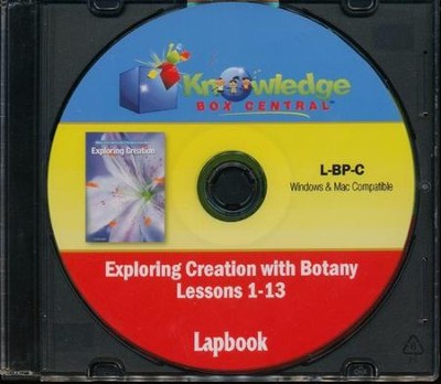 Apologia Exploring Creation with Botany Package Lessons 1-13 Lapbook PDF CD-ROM