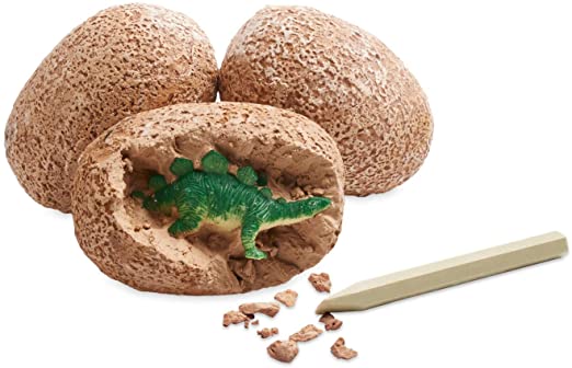 MindWare Dig It Up! Dinosaur eggs excavation kit – Miller Pads Paper
