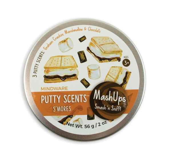 Putty Scents MixUps- S'Mores Cracker Marshmallow/Chocolate