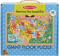 America the Beautiful Giant Floor Puzzle