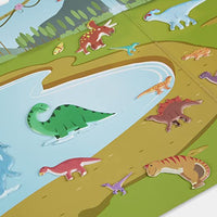 Puffy Sticker Play Set-Dinosaur