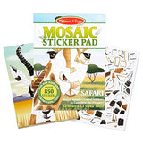 Mosaic Sticker Pad-Safari Animals