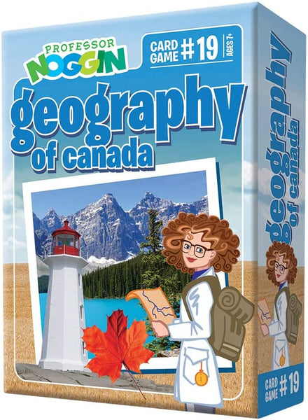 Professor Noggin Geography of Canada