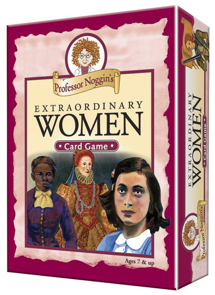 Professor Noggin's Extraordinary Women Card Game