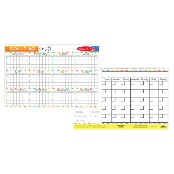 Calendar Learning Mat (Melissa & Doug)