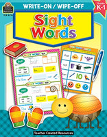 Write-On/Wipe-Off: Sight Words