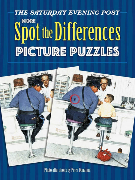 The Saturday Evening Post MORE Spot the Differences Picture Puzzles (Dover Children's Activity Books)