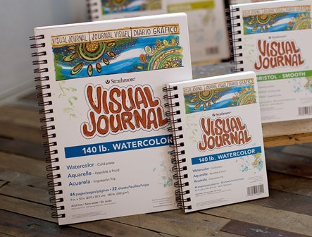 Visual Journal Watercolor fieldbook-140lb 9"X12"