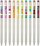 Smencils - Scented Graphite HB #2 Pencils made from Recycled Newspapers, 10 Count, Gifts for Kids, School Supplies by Scentco