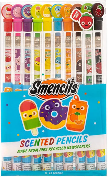 Smencils - Scented Graphite HB #2 Pencils made from Recycled