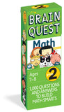 Brain Quest 2nd Grade Math Q&A Cards