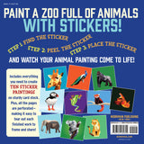 Paint by Sticker Kids: Zoo Animals: Create 10 Pictures One Sticker at a Time!