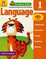 At-Home Tutor: Language, Grade 1 - Activity Book