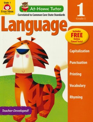 At-Home Tutor: Language, Grade 1 - Activity Book