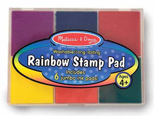 Primary Rainbow Stamp Pad