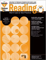 Common Core Reading Warm-Ups and Test Practice Grade 3