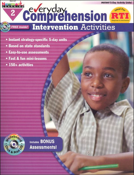 Everyday Comprehension Intervention Activities Grade 2