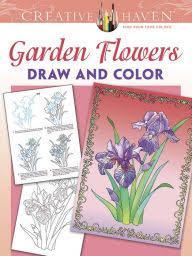 Gorgeous Garden Flowers to Draw and Color