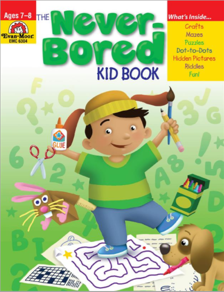 The Never-Bored Kid Book: Grades 2-3