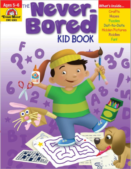 The Never-Bored Kid Book: Grades K-1