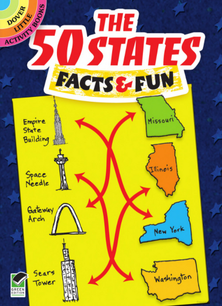 The 50 States Facts & Fun Activity Book
