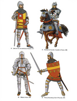 Knights and Armor Coloring Book