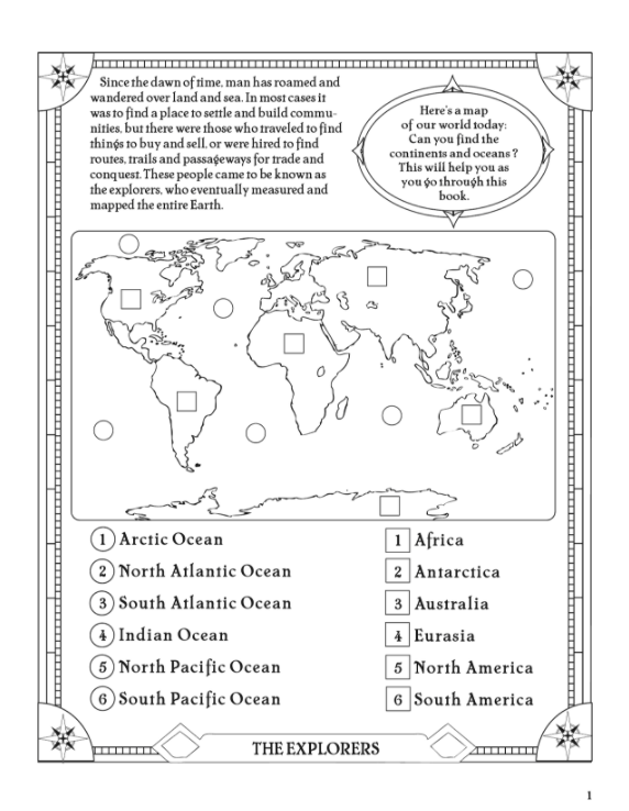 Great Explorers Activity Book – Miller Pads & Paper