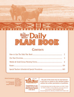 Daily Plan Book: Safari