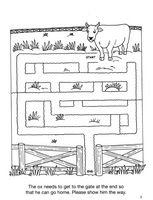 Fun Farm Animal Mazes